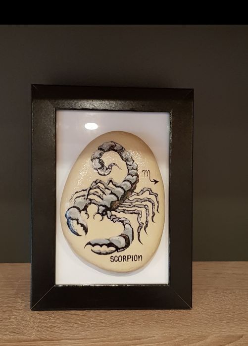 Камъче ръчна изработка,рисувано