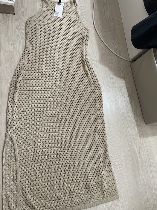 Rochie de plaja tricotata cu eticheta