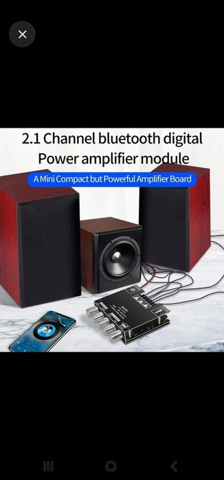 zk-mt21 2.1  amplificator audio bluetooth