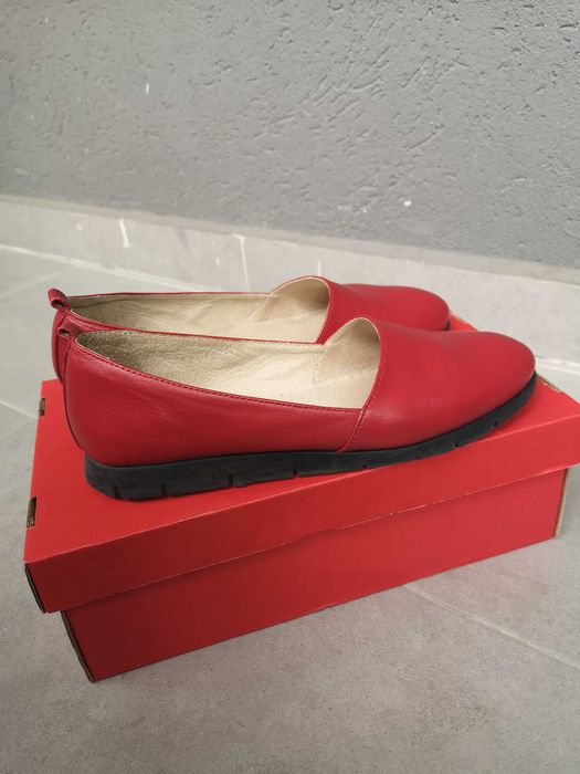 Balerini Comart din piele naturala moale, confortabili, marimea 40