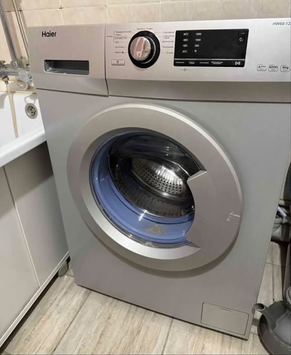 Стиралка Хайер в хорошем состоянии