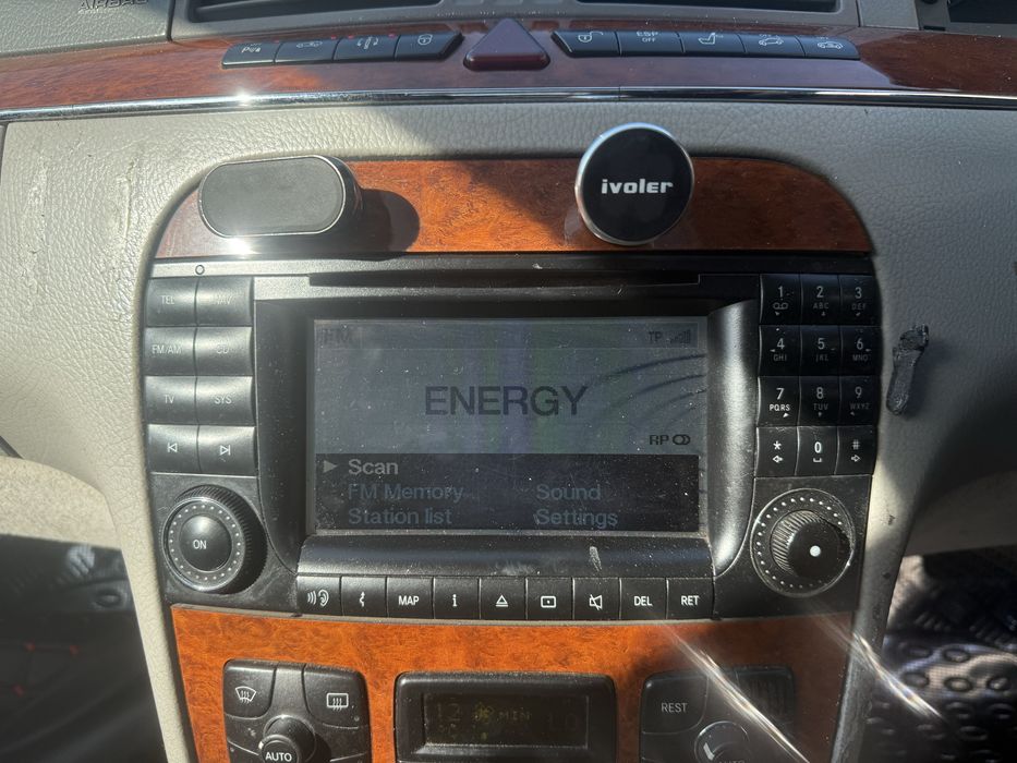 Навигация Мерцедес Ес класа W220 face navigaciq Mercedes S