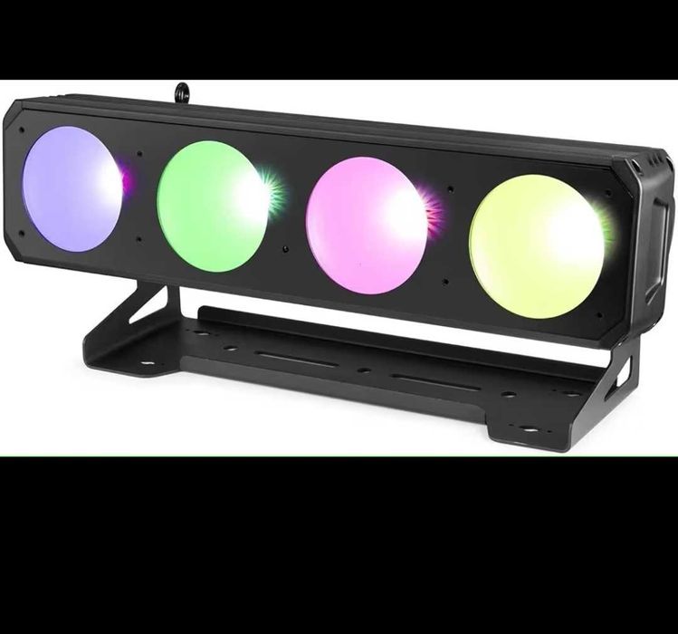 Парти осветление BeamZ Professional Pro LUCID 2.4 - LED сет 4 x 30 вата COB RGBW, DMX, LED светлинна технология, професионален светлинен сет