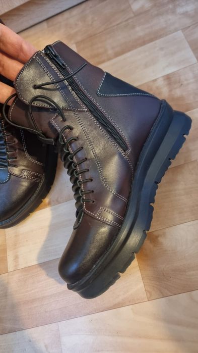 Ghete din piele pentru iarnă