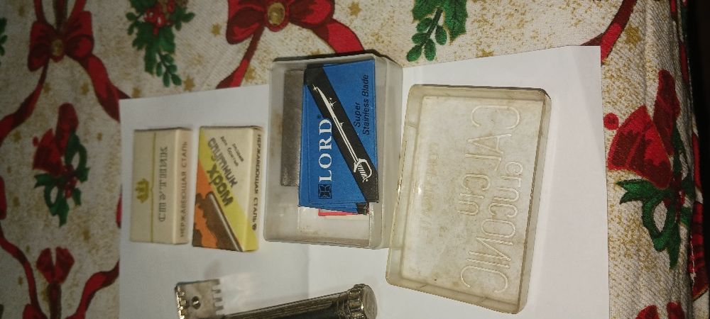 Set aparat de ras vintage