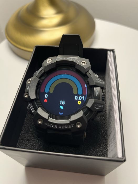 Ceas Smart Sport Negru Compatibil Android & iOS