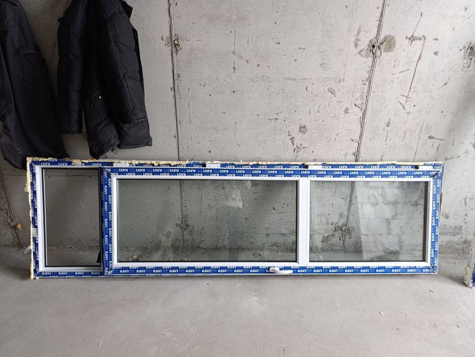 Балконная дверь и окно