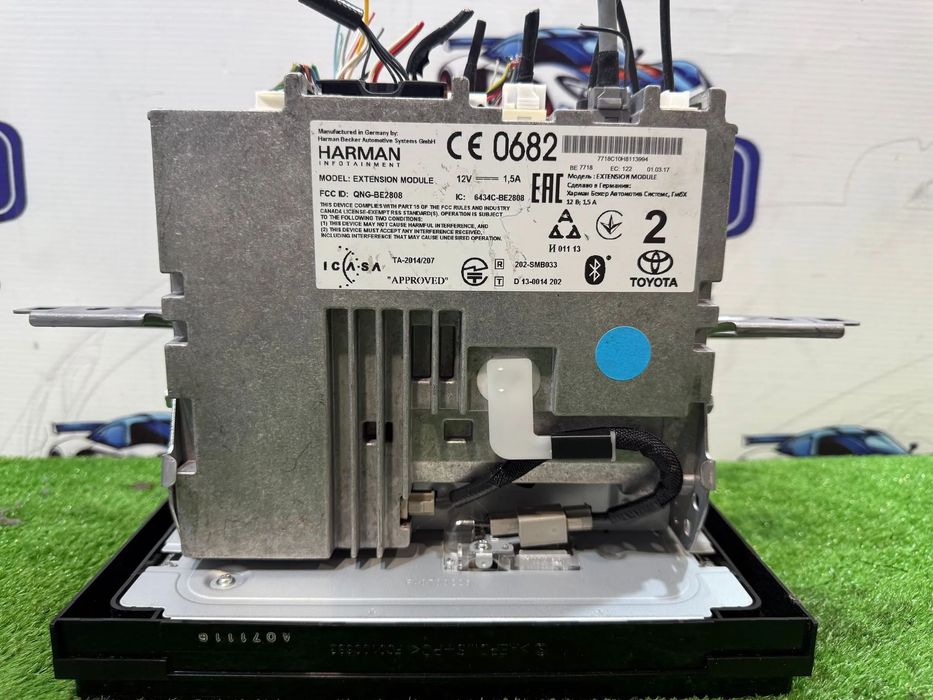 DISPLAY NAVIGATIE NAVI CD MULTIMEDIA TOYOTA AURIS 1.2 BENZINA 2017 COD OEM 86140-02370 6434C-BE2808 2013-2019