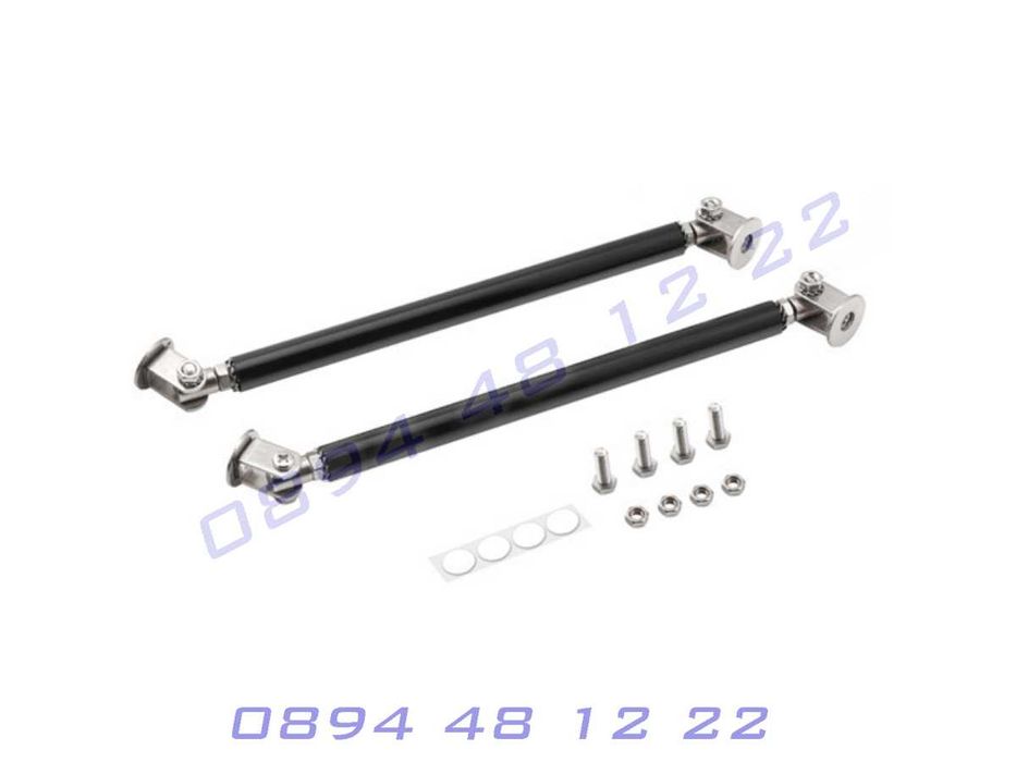 Лип Държачи Предна Броня Държач Спойлер Сплитер Истински Карбон