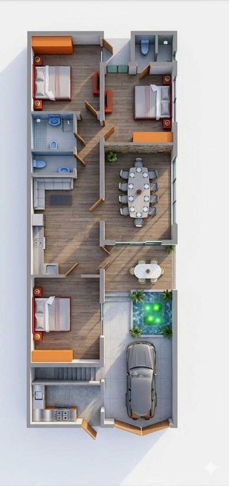 Дом 4 комнаты 121 м² евро ремонт в Янгихаётском районе Заходи и Живи