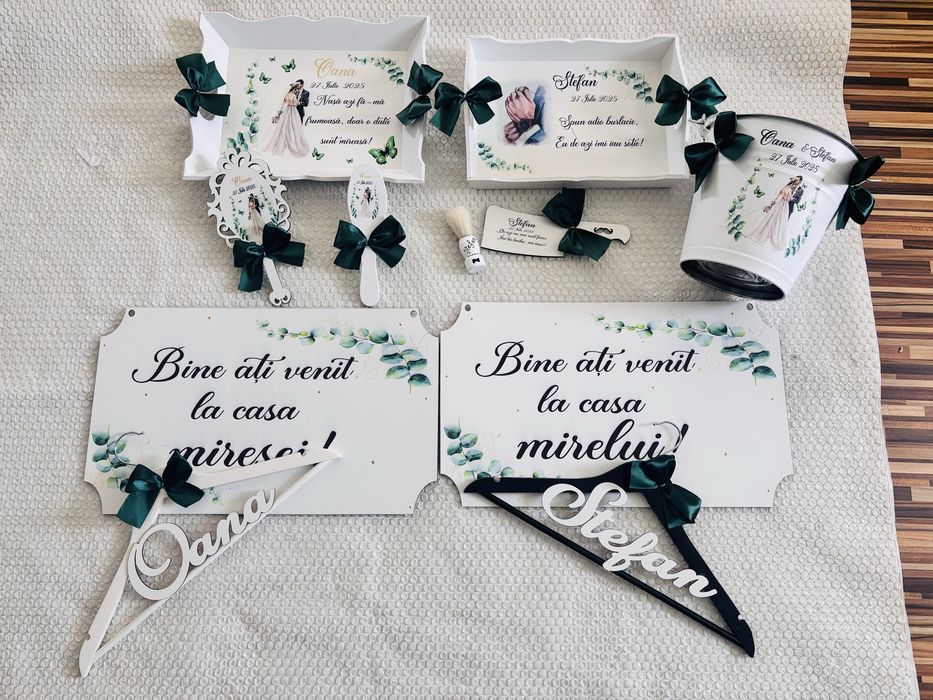 Articole personalizate pentru nunta !