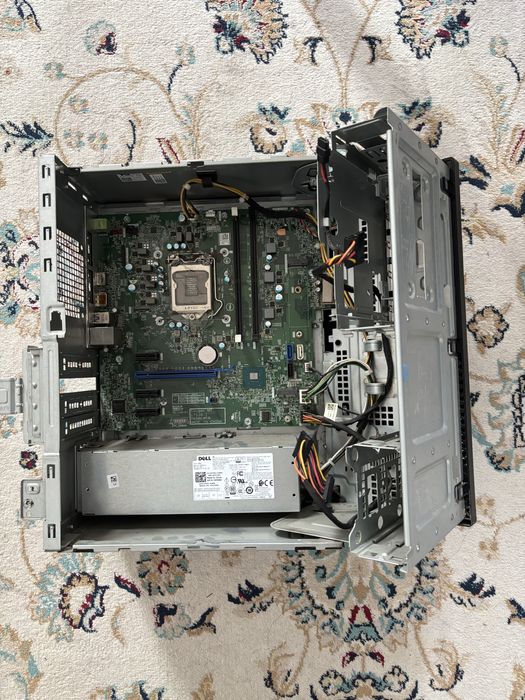 Комплект плата b360 и блок питания и корпус