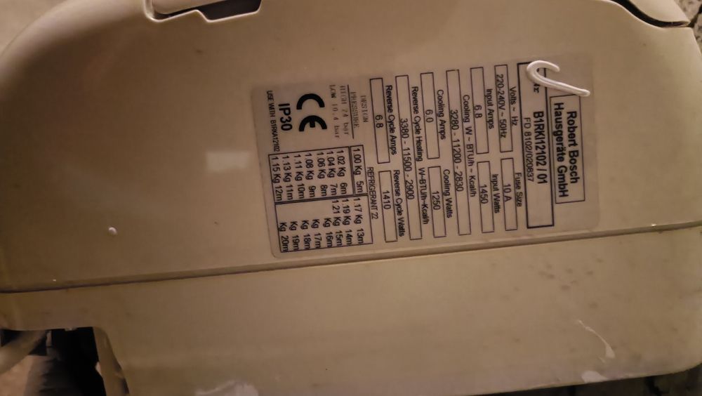 Piese aer condiționat