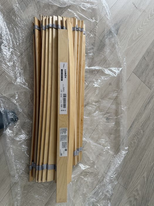 Ламели на кровать IKEA и кровать IKEA