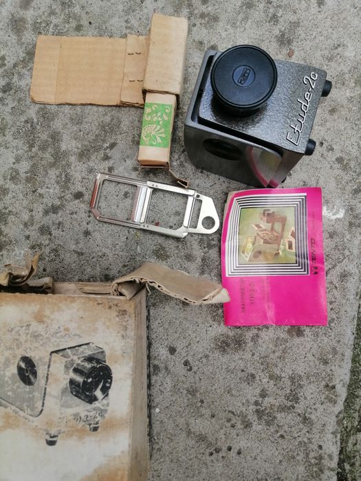 Aparat diapozitive colecție vintage vechi nostalgie