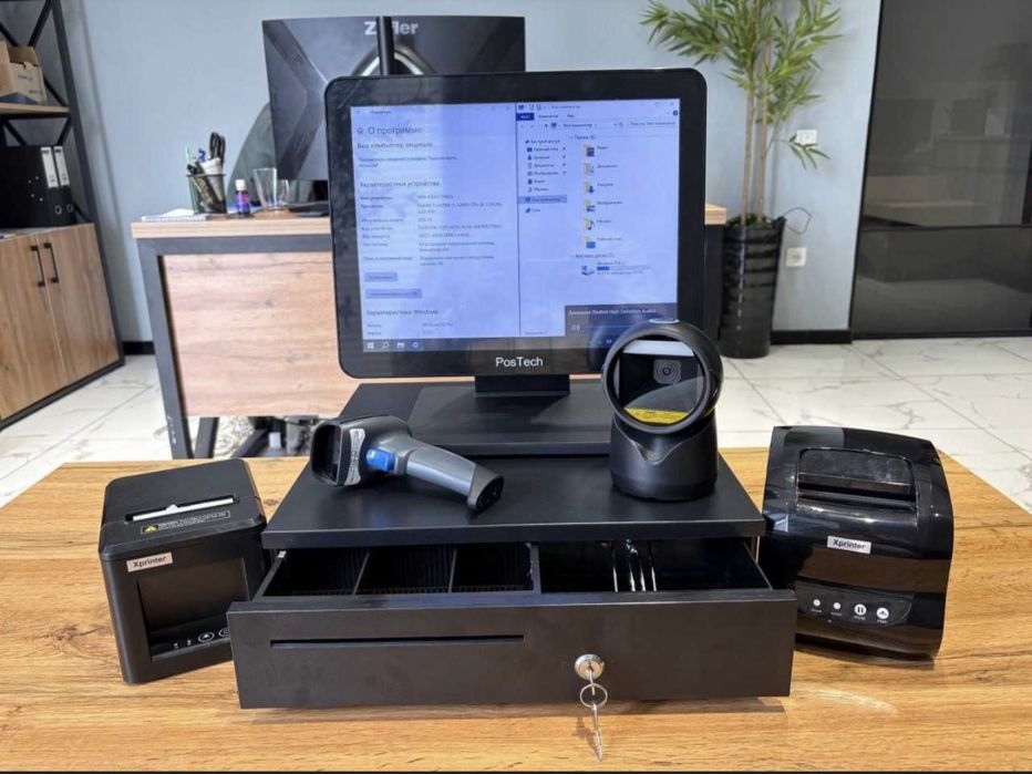 Касса апарат Моноблок система Kassa aparat Monoblok sistema Posmononlo