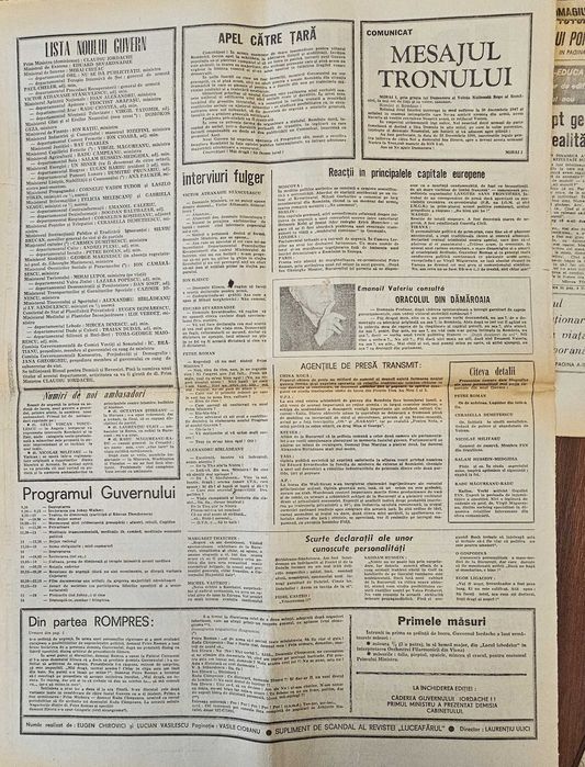 Lot Ziare de Colecție 1991: Ediții Speciale Rare, Săptămâna Mare, Cațavencu