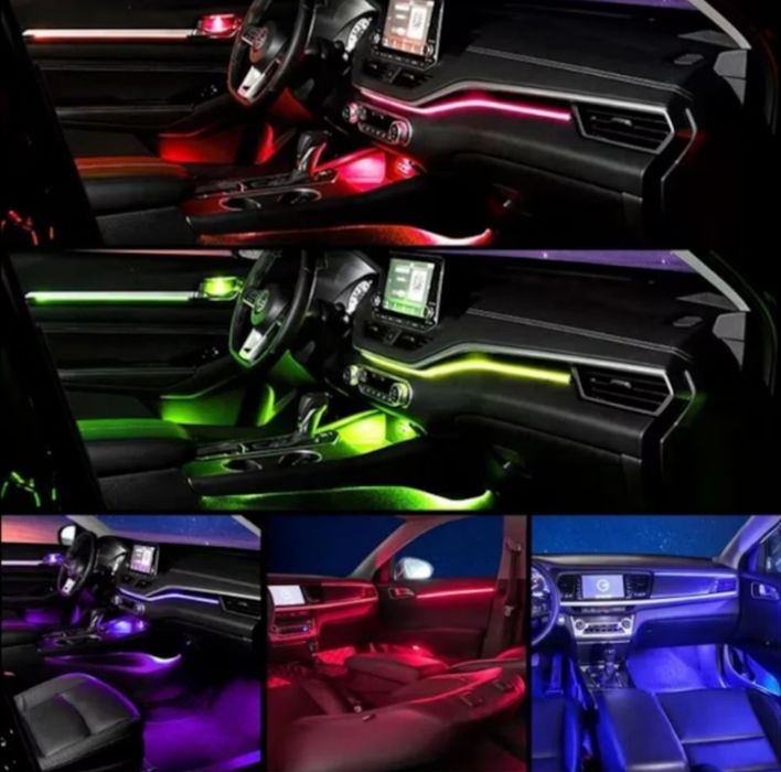 Lumini ambientale auto.