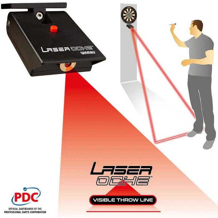 Winmau Laser Oche – лазерна линия за хвърляне на дартс
