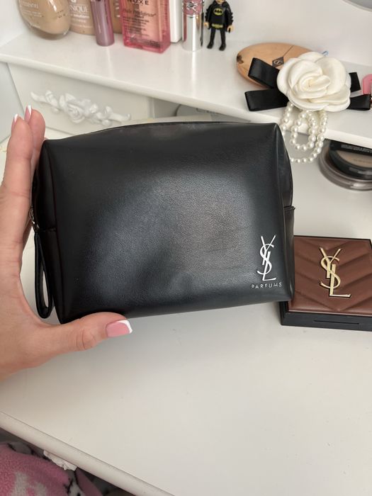 Кожена Чантичка YSL, розова чантичка Coco