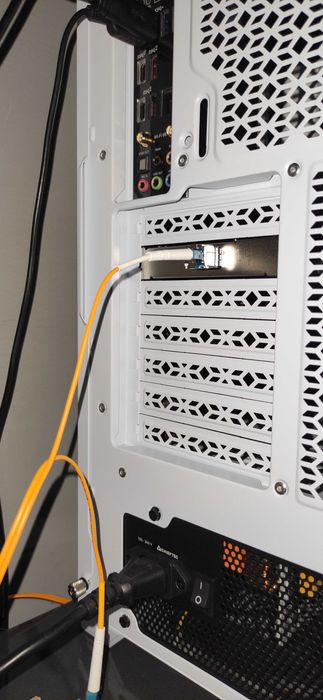 Сетевая карта 10Gigabit Ethernet, SFP+ порт, 1*10G Intel X520 Da1