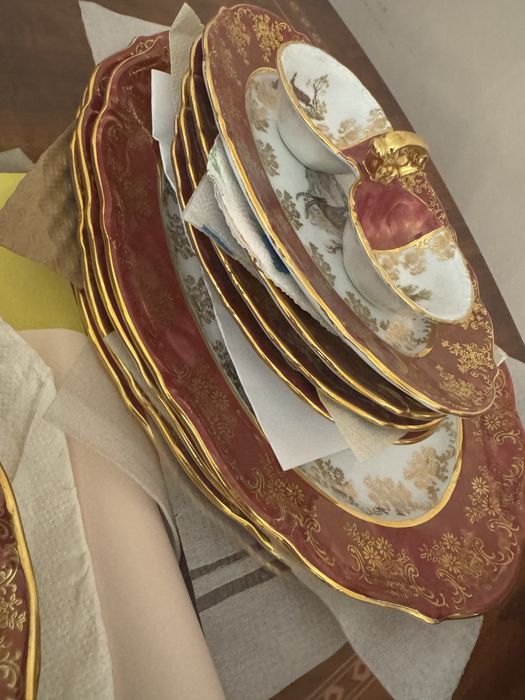 Сервиз Царская охота, Чехия