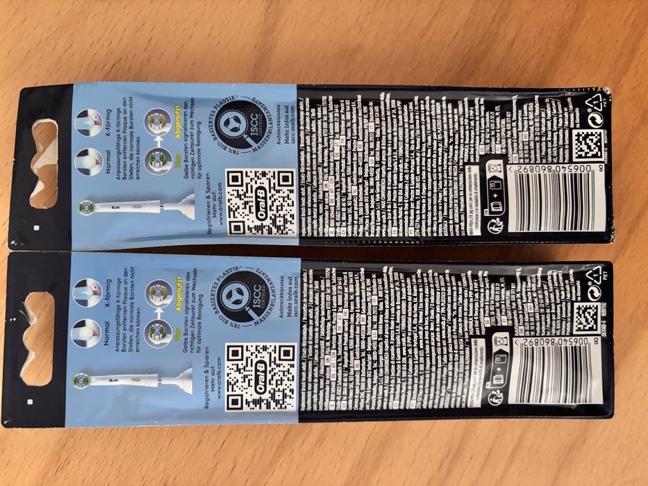 Set 2x6 rezerve precision clean oral b