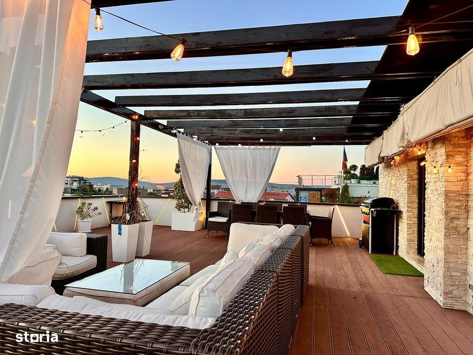 Apartament tip Penthouse,200 mp utili,Terasa,Ultramodern,Zona Buna Ziu