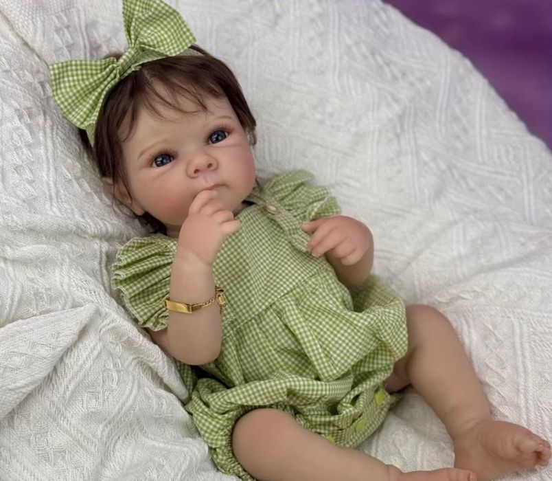 Bebelus papusa Reborn moale corp silicon NOUA