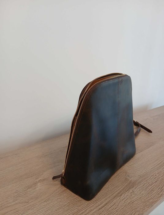 Geantă Piele Naturală | Lucrat Manual/Model unic