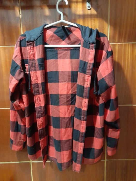 Дамски кариран суичър