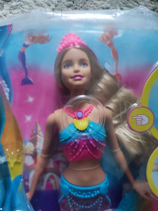 BARBIE Кукла русалка със светеща опашка