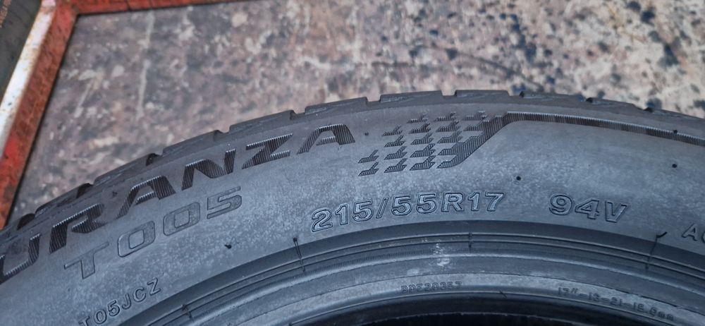 1 Anvelopa Bridgestone 215 55 R17 de vara