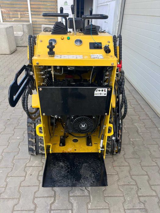 Mini incarcator pe șenile – Nou 2026 – Ridica 350 Kg  + Video