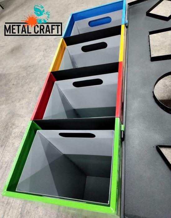 Урна для раздельного сбора мусора (на заказ)