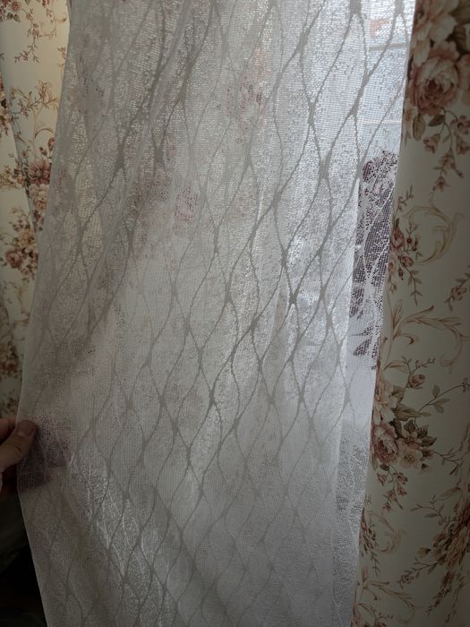 Тюль со шторами