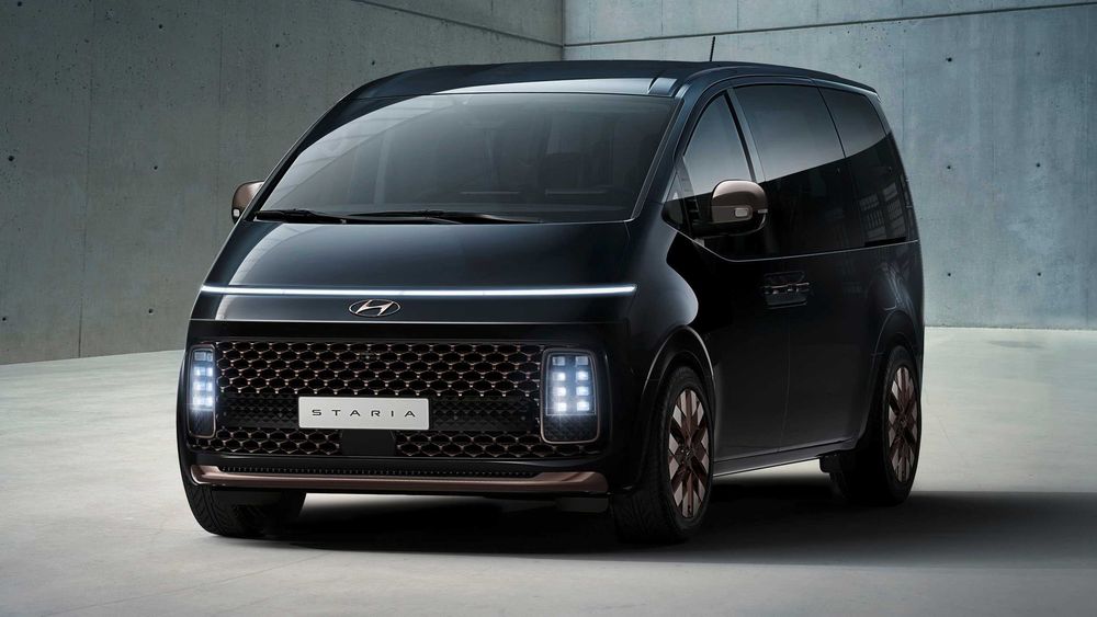Hyundai Staria MPV 2022 Lobovoy oyna