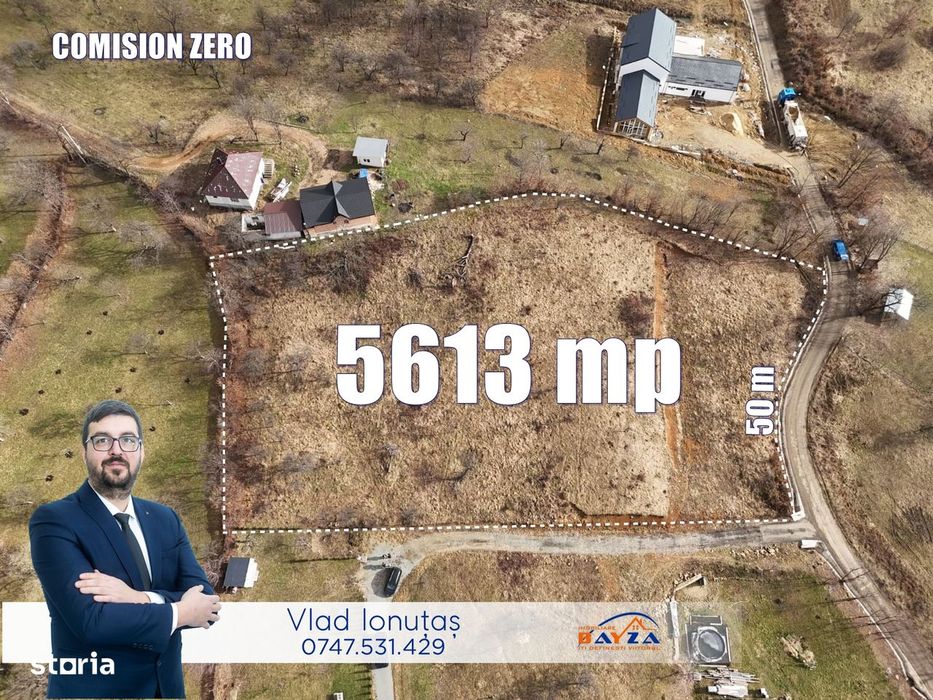 Vanzare teren, intravilan, Șișești, Maramureș - Acces la 2 drumuri