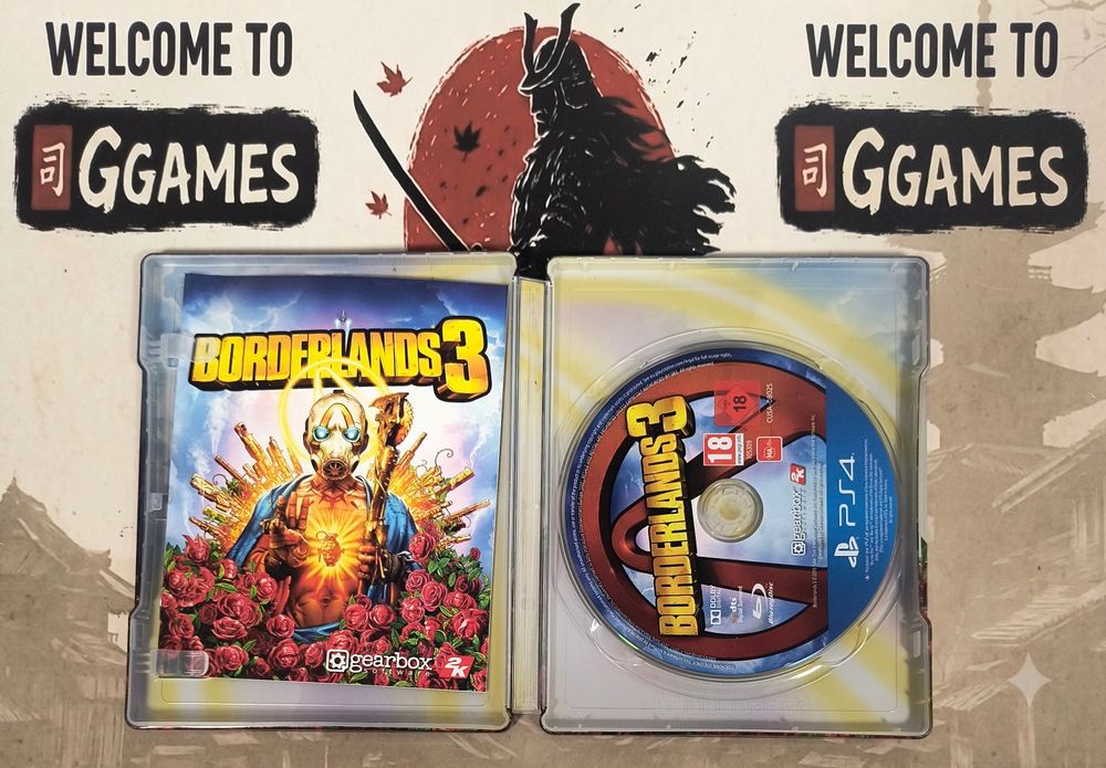 Borderlands 3 Super Deluxe Steelbook edition PS4