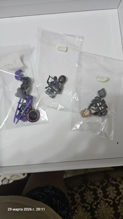 Минифигурки лего с аксессуарами