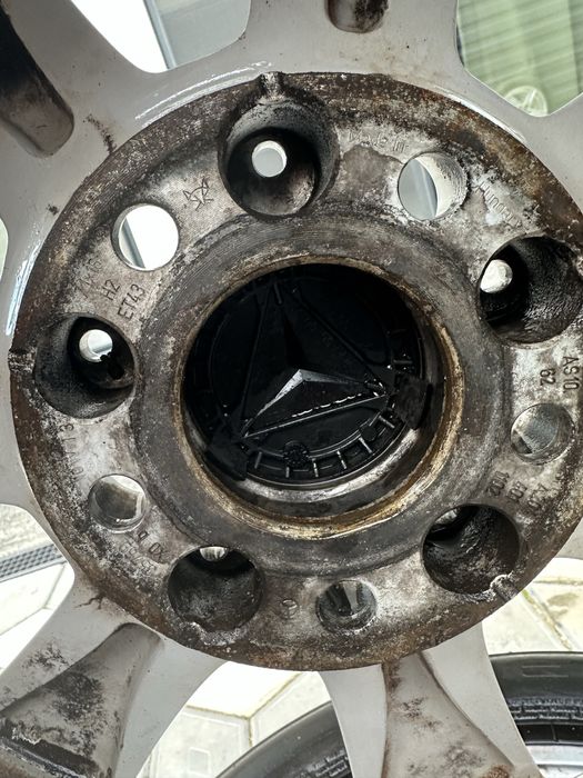 Jante aliaj Mercedes Benz 5x112  5 x 120 R16 + cauciucuri 205 / 55 / R16 A2044011102 et 43