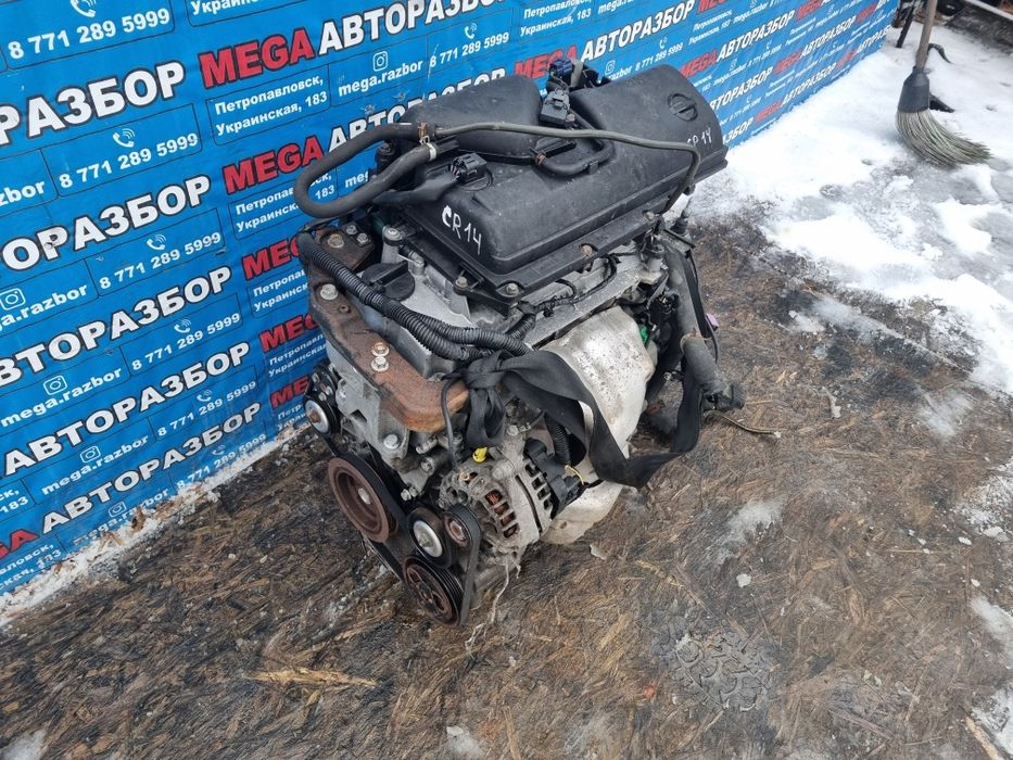 Двигатель CP14 на Nissan Note.