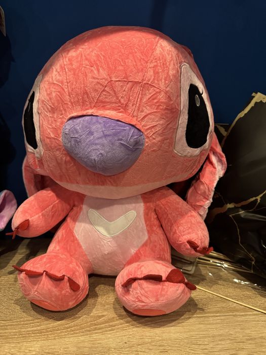 Stitch Roz/Albastru Plus Gigant