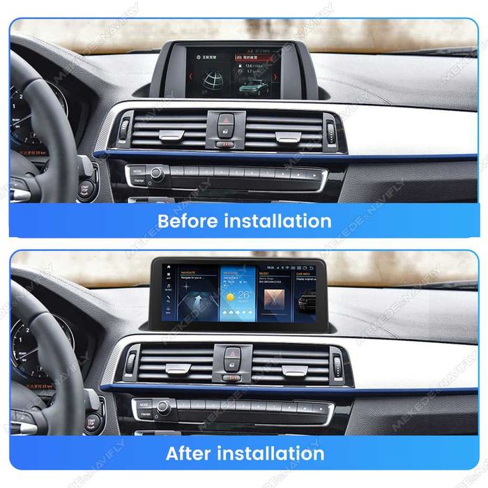 Navigatie BMW Seria 1 E87 ( 2004 - 2012 ) , 6GB RAM GARANTIE CAMERA