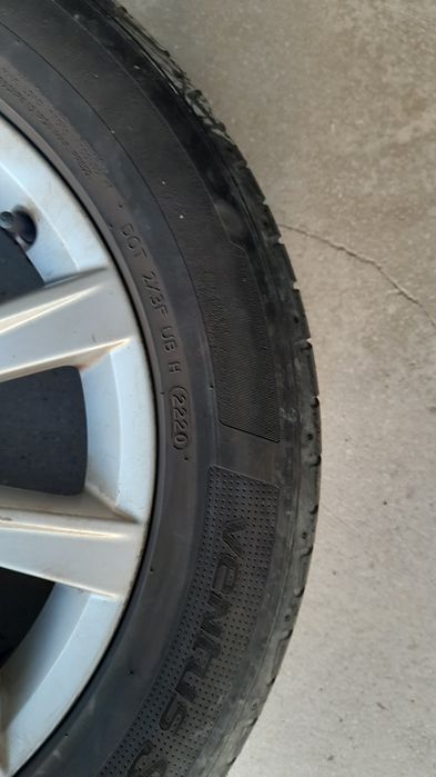 Roti/Jante 235 55 r17 99v VW  Tiguan, Passat, Touran; Audi; Skoda