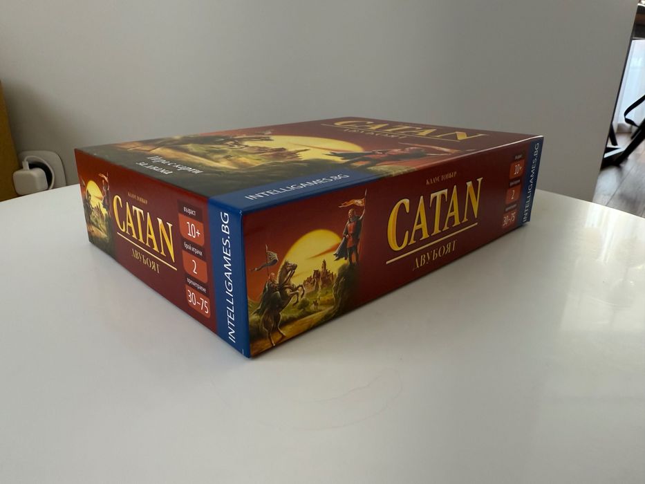 Catan двубоят Нова игра за 2-ма
