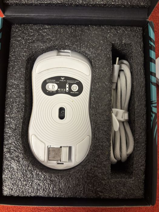 Мышь AULA sc580 белый