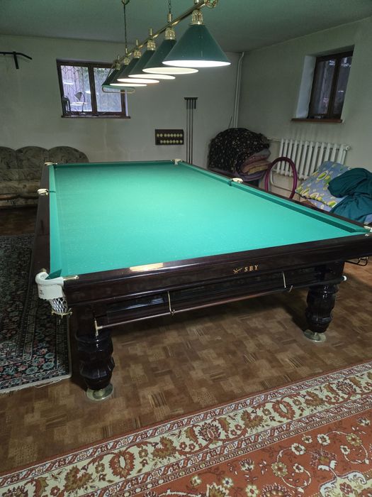Проф Бильярдный 12 ФУТ стол S.B.Y