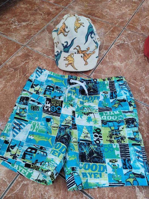 Pantaloni scurți copii, short baie 7 ani