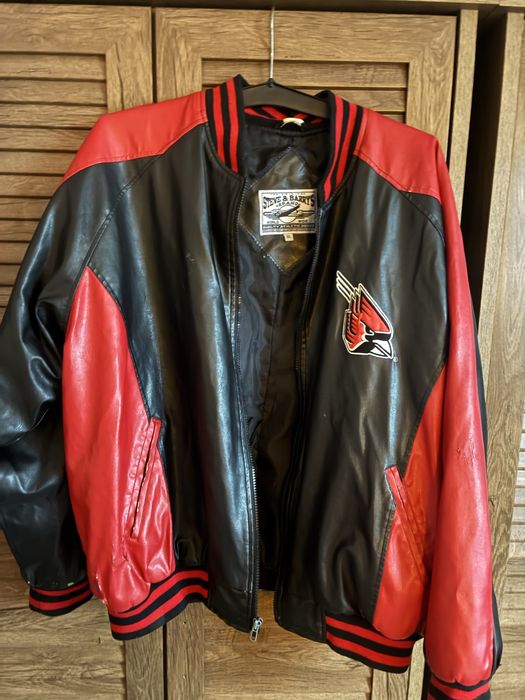 Geacă Varsity / Bomber retro Ball State University - Mărimea XL